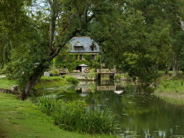 Озеро поместье Англия