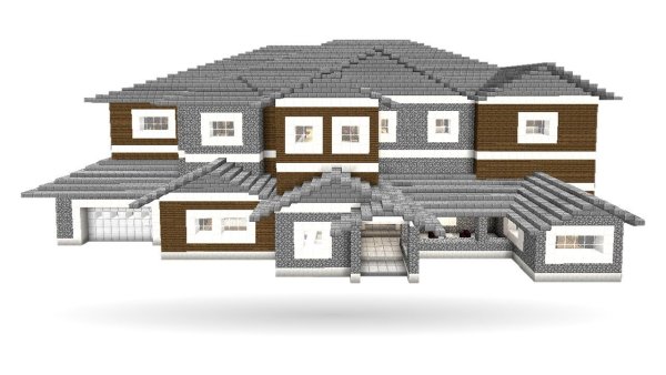 Красивый одноэтажный дом в Майне