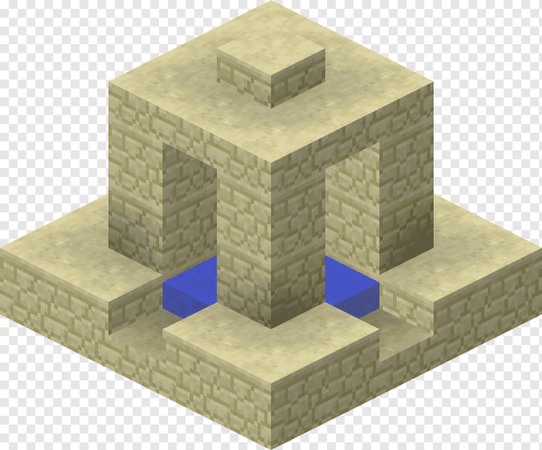 Пустынный колодец в майнкрафт