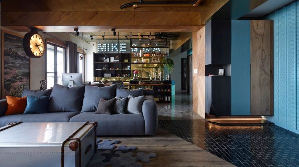 Интерьер лофт