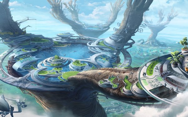 Футуристические рисунки