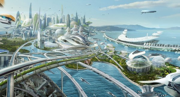 Экогород будущего концепт