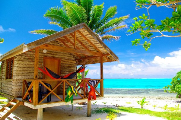 Домик на пляже