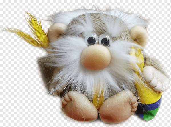 Домовята на прозрачном фоне