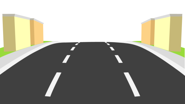 Асфальтная дорога вектор