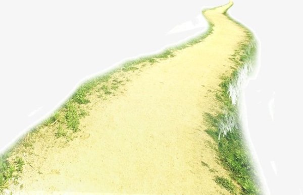 Тропинка без фона