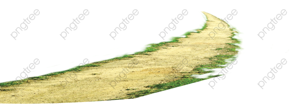 Тропинка на белом фоне