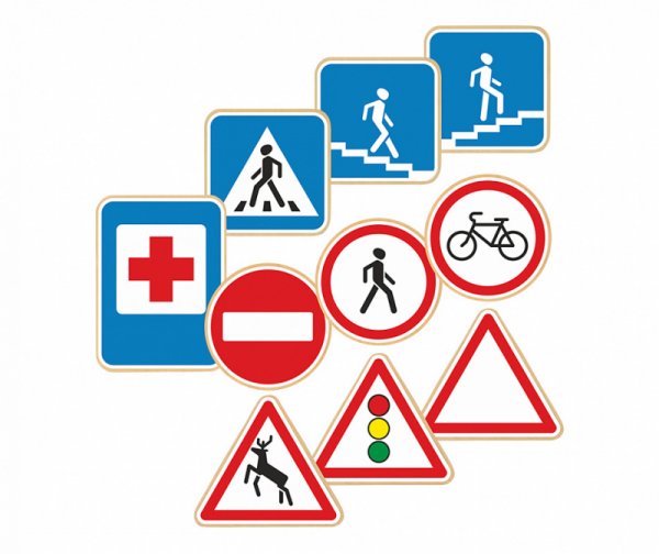 Дорожные знаки Азбука пешехода