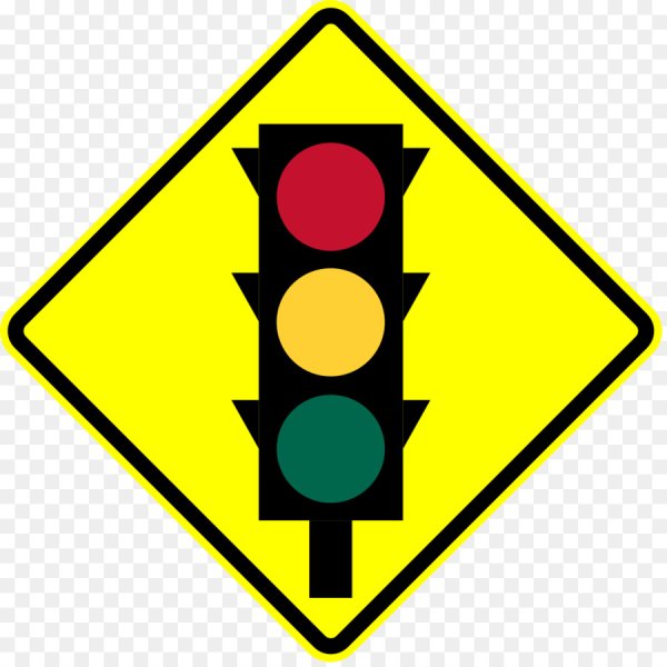 Дорожные знаки на белом фоне