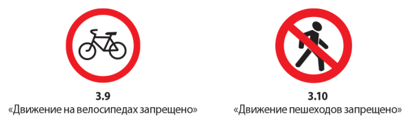 Движение пешеходов запрещено дорожный знак