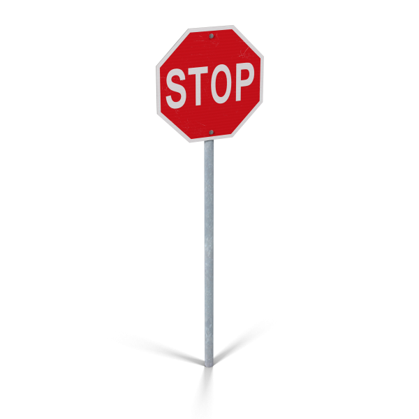 Дорожный знак stop