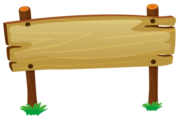 Деревянная табличка