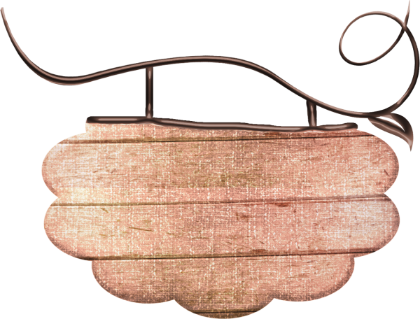 Деревянная дощечка для надписи