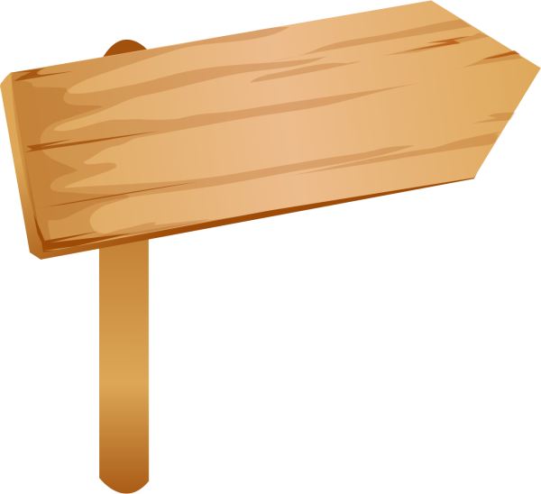 Деревянная табличка