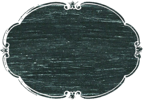 Черная табличка для надписи