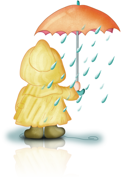 Дождь рисунок