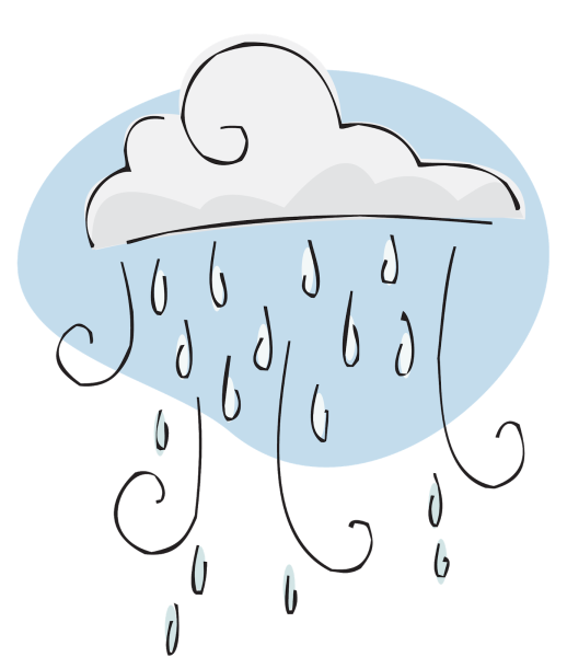 Дождь рисунок для детей