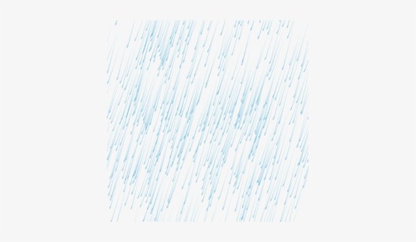 Дождь на прозрачном фоне