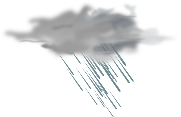 Ливень без фона