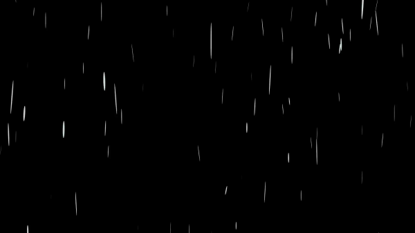 Ливень на черном фоне