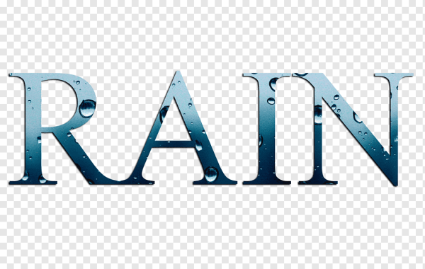 Rain надпись
