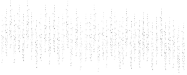 Новогодний блеск на прозрачном фоне
