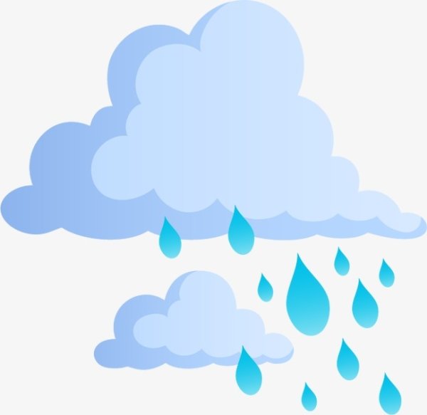 Туча с дождем