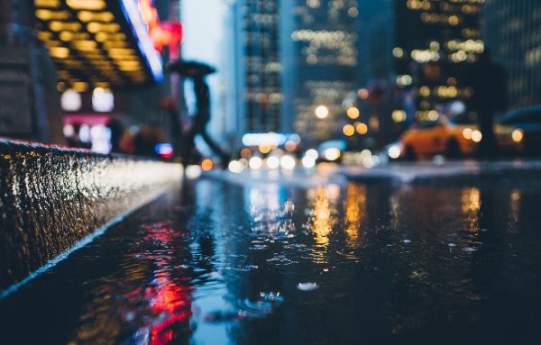Дождь ночью