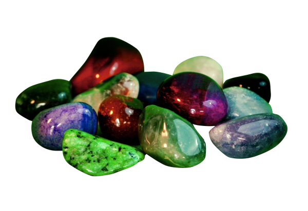 Разноцветные камни