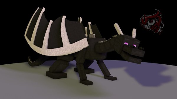 ЭНДЕР дракон из МАЙНКРАФТА