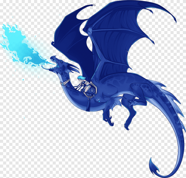 Синий дракон