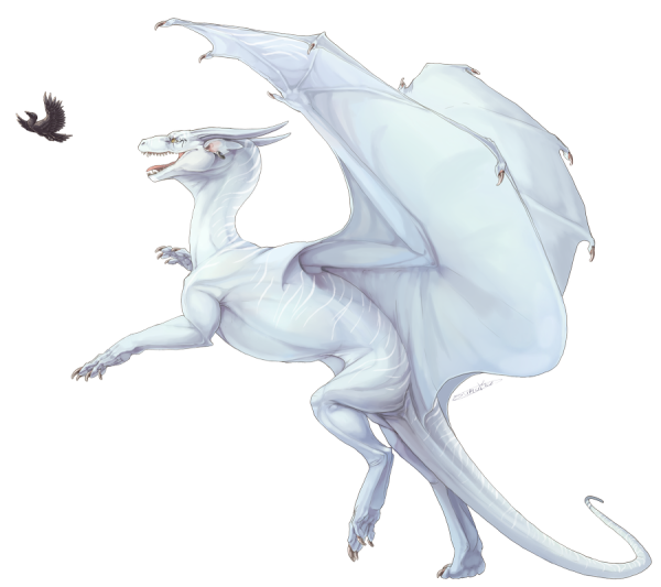 Бело-зеленый дракон ВИВЕРН