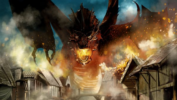 Дракон Смауг, Саурон