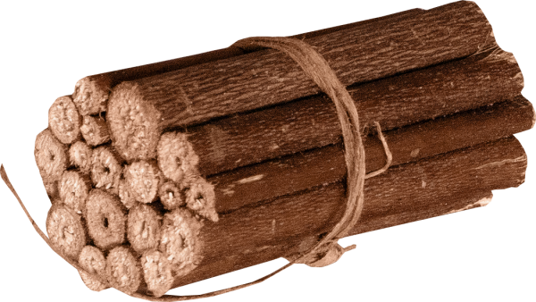 Бревно на белом фоне