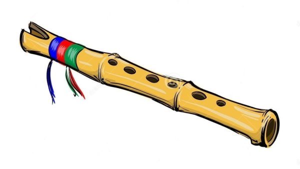 Дудка рисунок