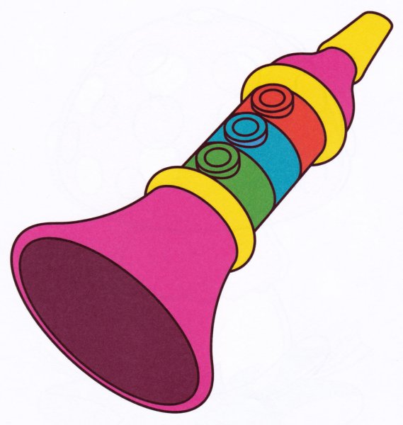 Дудочка раскраска