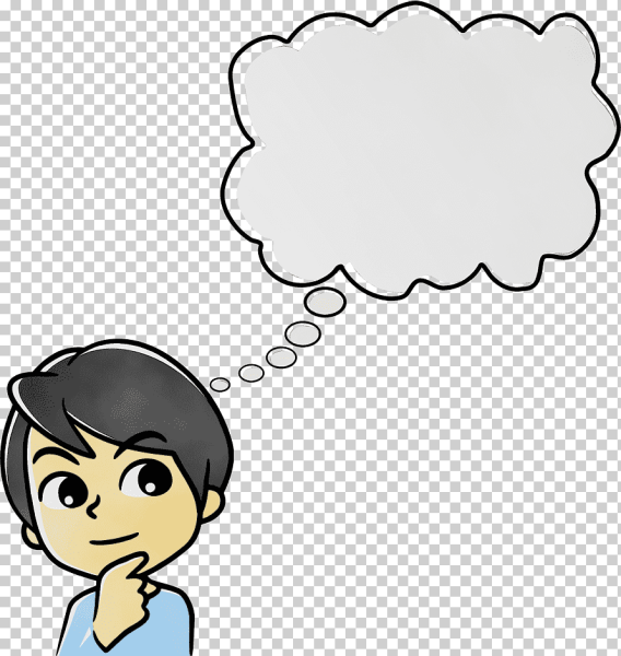 Ребенок думает