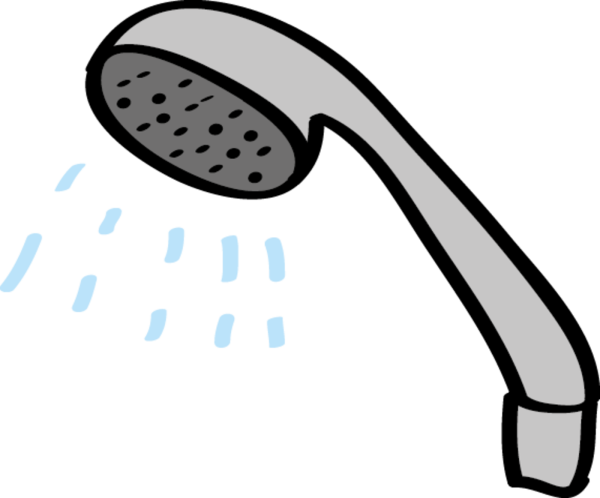 Душ без фона