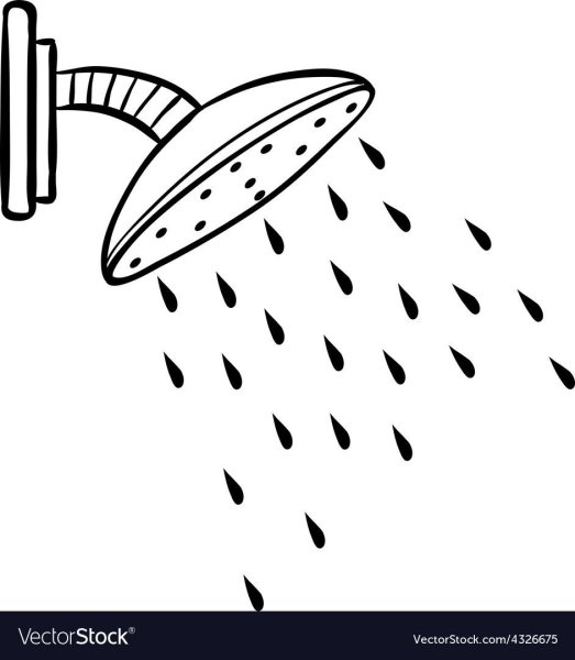 Душевая лейка раскраска для детей