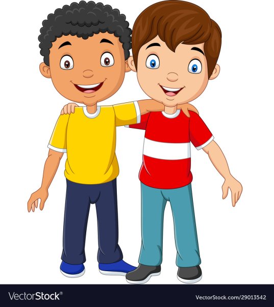 Два мальчика мультяшки