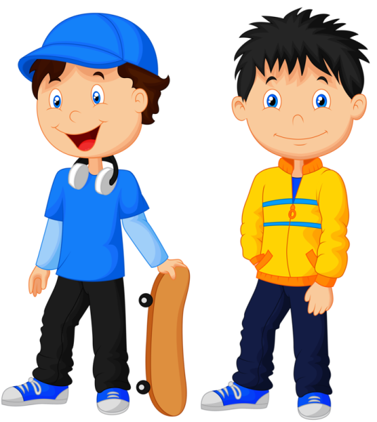 Мальчик мультяшка