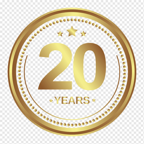 С юбилеем 20 лет