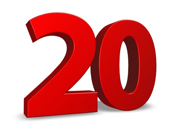Цифра двадцать