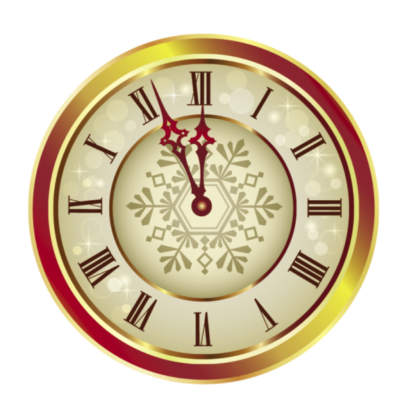 Новогодний циферблат