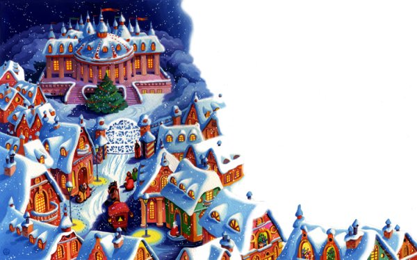 Сказочная Новогодняя Страна рамка