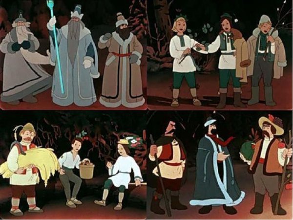 Двенадцать месяцев мультфильм