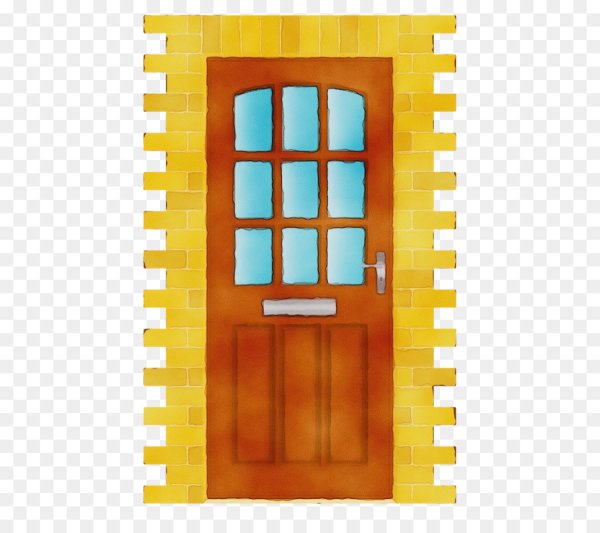 Дверь рисованная