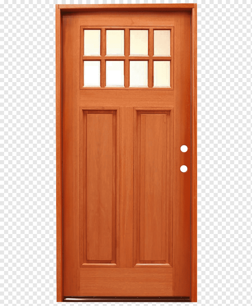 Дверь на белом фоне