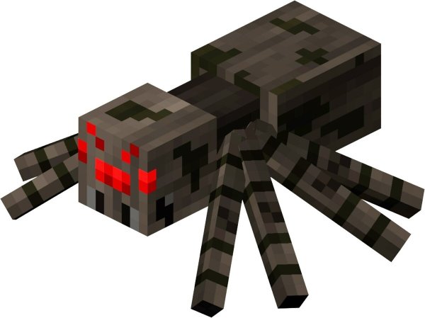 Майнкрафт герои паук
