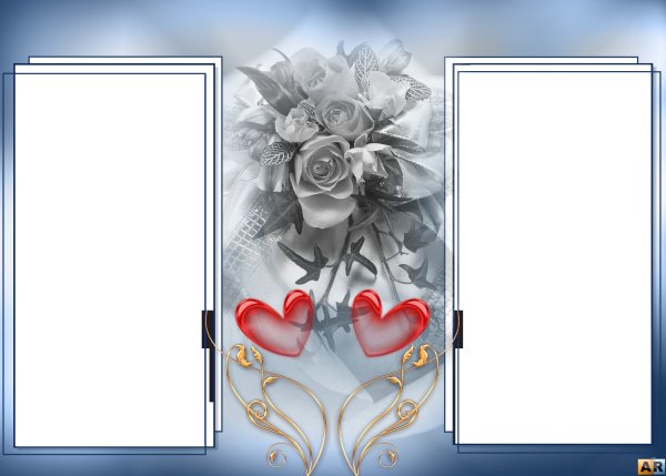 Свадебная рамка для кружки